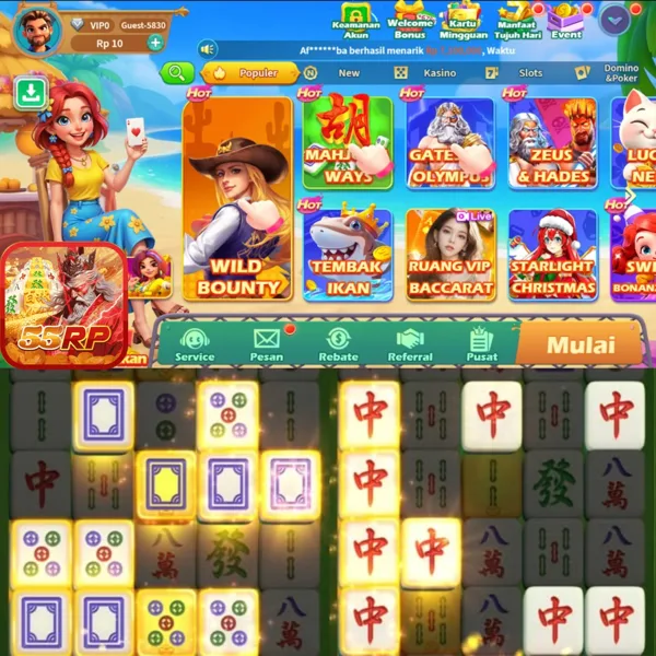 55RP Slot Anti Rungkad Indonesia
